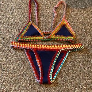 Kiini Bikini top and bottom. Tasmin